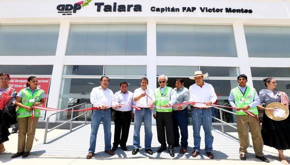 Humala inaugura obras de remodelación del aeropuerto de Talara