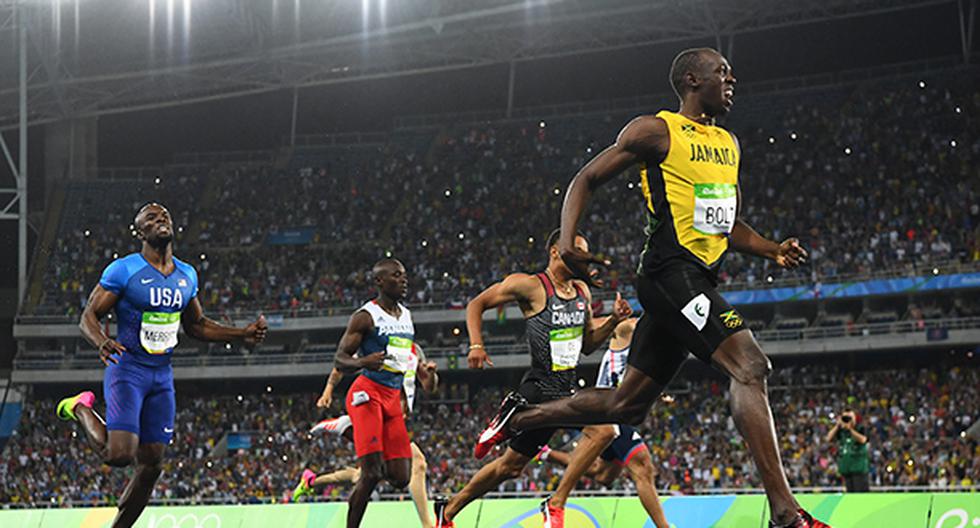 Usain Bolt conquistó este jueves su segunda medalla de oro en Río 2016, al imponerse con categoría en la final de los 200 metros con la marca de 19.79. (Foto: AFP)
