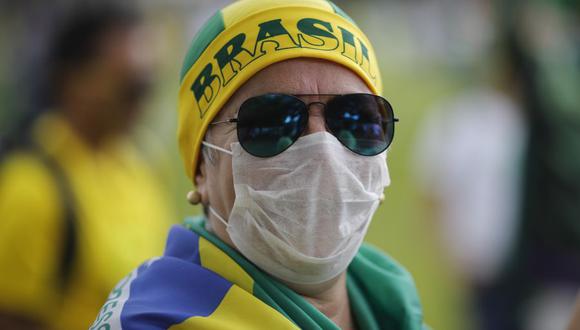 Sao Paulo supera la marca de un millón de casos de coronavirus, más que todos los contagios en el Perú. (Foto: Sergio LIMA / AFP).