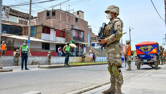 Trabajo conjunto de las Fuerzas Armadas (FF.AA.) y la Policía Nacional del Perú (PNP) durará por 45 días en provincias de La Libertad | Foto: Referencial / El Comercio
