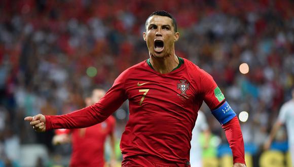 En el inicio del España vs. Portugal, en el debut de ambas selecciones en el Mundial Rusia 2018, Cristiano Ronaldo abrió el marcador de penal. (Foto: AFP)