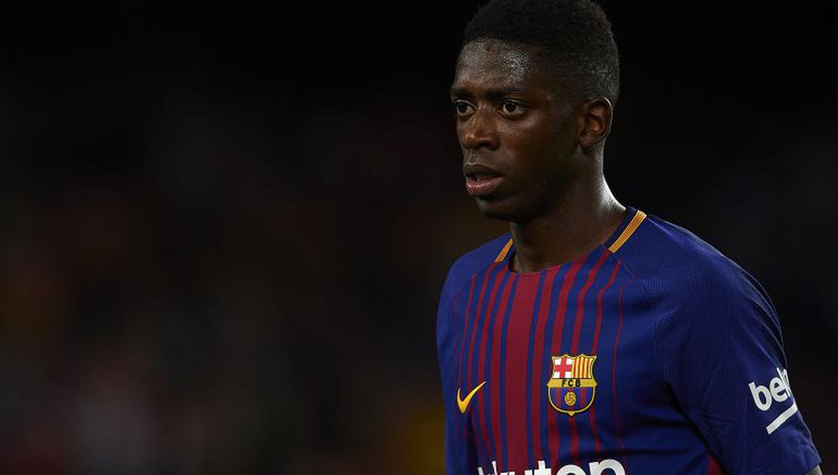 Ousmane Dembélé sufrió una ruptura del tendón del bíceps femoral de la pierna izquierda en su tercer partido con el Barcelona. Es probable que retorne en el clásico español. (Foto: AFP)