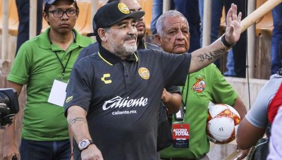 Dorados vs. Alebrijes EN VIVO vía TVC Deportes: Maradona va por su segunda victoria. | Foto: AFP