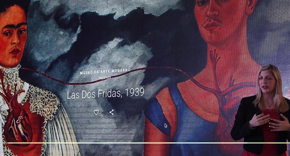 El titán tecnológico Google lanzó la retrospectiva digital \"Las caras de Frida\" y así es como luce. (Foto: EFE)