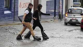 Indeci recomienda prepararse ante alerta de lluvias y nevadas en once regiones este 19 y 20 de julio