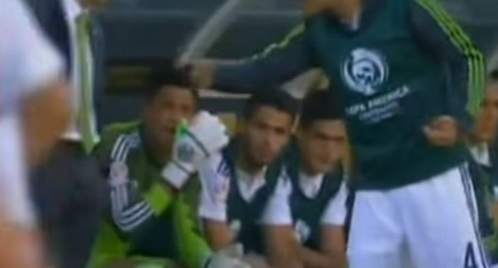 Rafa Márquez encaró a su técnico tras la durante el partido México vs Chile | Foto: Captura de Video