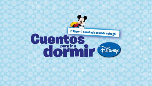 Diviértete junto a tus hijos con esta nueva colección. Vive aventuras con ellos y sus personajes favoritos de Disney. Cada entrega incluye un libro y una almohada con el rostro de un personaje de Disney.