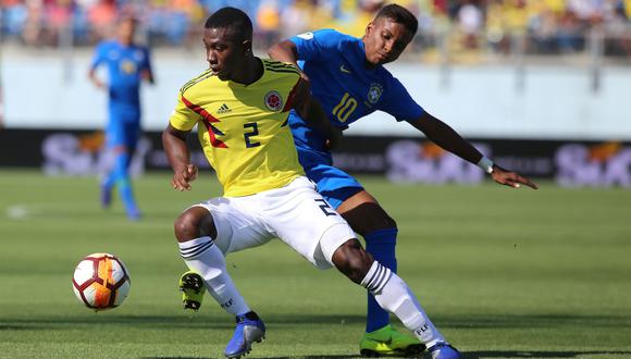 Colombia vs. Brasil EN VIVO ONLINE: juegan por la fecha 2 del Grupo A del Sudamericano Sub 20. (Foto: AFP)