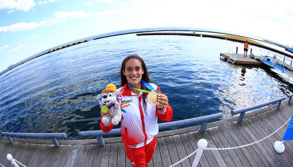 Natalia Cuglievan logró la medalla de oro en Toronto en figuras de esquí acuático. En Guadalajara 2011 con solo 14 años logró el cuarto lugar. (Foto: ITEA Comunicaciones)