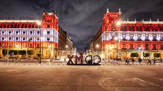Ciudad de México se ilumina de blanco y rojo para celebrar el Bicentenario del Perú | FOTOS