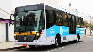 ATU: proyecto del bus eléctrico posibilitará la renovación de la flota del transporte público 