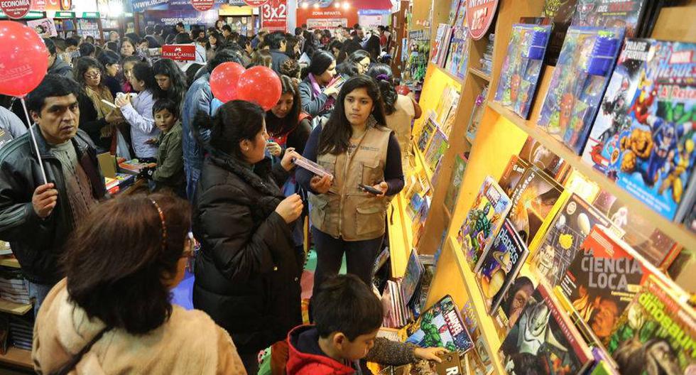 Libros en la Feria Internacional del Libro. (Foto: Andina)
