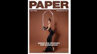 Kim Kardashian se desnuda en sesión de fotos para "Paper"