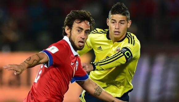 Chile igualó 1-1 con Colombia por las Eliminatorias Rusia 2018
