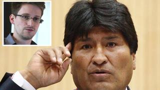 Evo Morales anunció que Bolivia concedería asilo a Edward Snowden