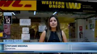 Surco: roban agencia financiera en centro comercial Chacarilla