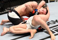 UFC: Emil Meek terminó con el rostro desfigurado, pero venció a Jordan Mein