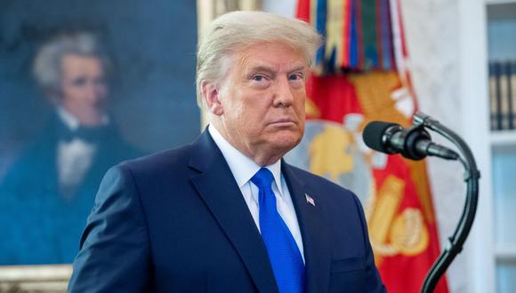 El expresidente estadounidense Donald Trump no testificará en su juicio político en el Senado la próxima semana. (SAUL LOEB / AFP).