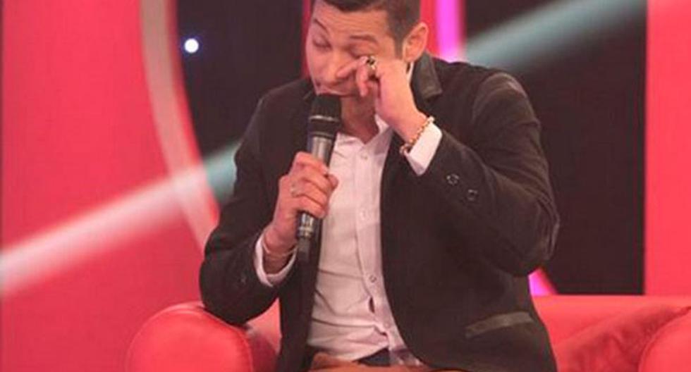 Luigi Carbajal lloró en programa de Magaly Medina. (Foto: Difusión)