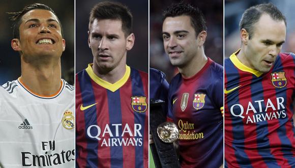 ¿Qué une desde el 2009 a Cristiano, Messi, Xavi e Iniesta?