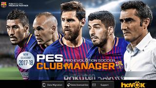 PES Club Manager ofrece modo de partido en tiempo real [FOTOS]