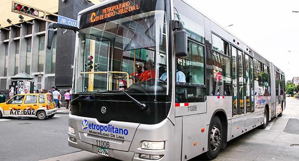 Metropolitano y corredores desviarán su recorrido por Señor de los Milagros. (Andina)