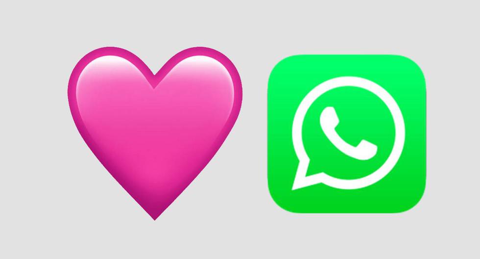 ¿Sabes realmente lo que significa el corazón rosado de WhatsApp y para qué debes usarlo? (Foto: Emojipedia)
