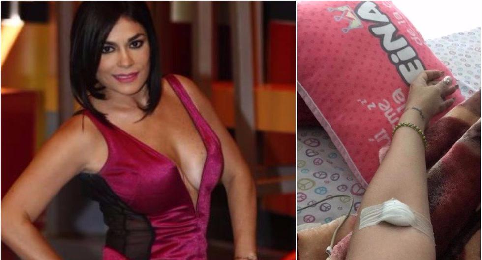 Evelyn Vela se enteró en vivo de infidelidad de su pareja y casi sufre de parálisis facil. (Foto: Difusión)