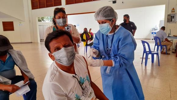 La vacunación contra el coronavirus a nivel nacional sigue avanzando | Foto: Diresa Piura