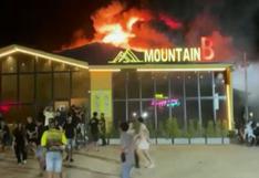 Incendio en discoteca de Tailandia deja trece muertos y 40 heridos