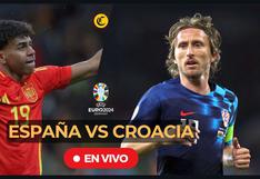 España vs Croacia EN VIVO hoy: sigue online el partido de la Eurocopa 2024