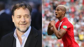 Rusia 2018: Russell Crowe alabó gol de Carrillo y felicitó a selección peruana