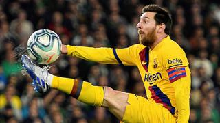 Barcelona, con tres asistencias de Messi, venció al Betis y se mantiene como escolta del Real Madrid