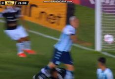 Sporting Cristal vs. Racing: Orban tocó el balón con la mano pero el árbitro no cobró penal [VIDEO]