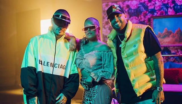 La cantante colombiana aprovechó el lanzamiento del tema ‘Mi Cama Remix’ que justamente lo realizó en compañía de Nicky Jam y J Balvin para publicar las instantáneas. (Instagram: @karolg)