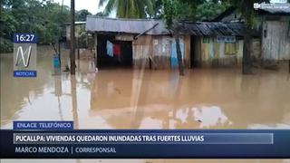 Ucayali: intensas lluvias inundan viviendas en Pucallpa | VIDEO