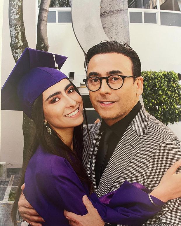 The driver shared the graduation of his daughter Paola (Photo: Adal Ramones / Instagram)