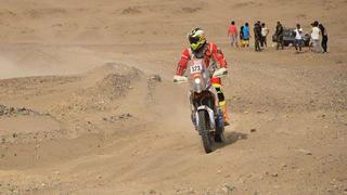 Dakar 2018: motos peruanas culminan la etapa 13