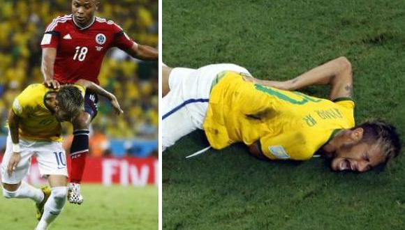 FIFA no sancionó a Zúñiga, jugador que lesionó a Neymar