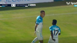 Apareció el ‘Depredador’: Paolo Guerrero marcó su primer gol con Racing | VIDEO