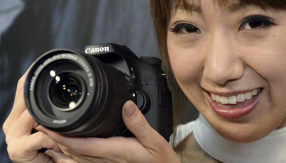 Canon es una de los fabricantes de cámaras fotográficas de mayor prestigio. (Foto: AFP)