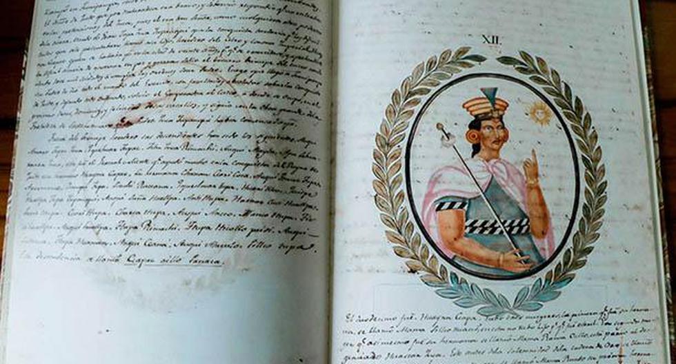 El manuscrito Recuerdos de la Monarquía Peruana o bosquejo de la historia de los incas\" (1838) fue declarado Patrimonio Cultural de la Nación por el Ministerio de Cultura. (Foto: BNP)