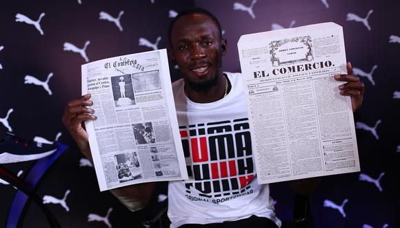 Usain Bolt: la intimidad del encuentro del Rayo con El Comercio | FOTOS.