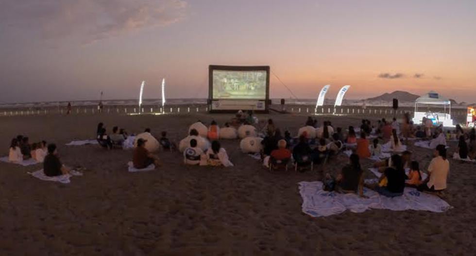 No te pierdas la gran oportunidad de ver cine en la playa. (Foto: Difusión)