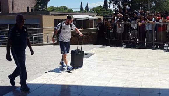 Messi se descompensó durante vuelo de Argentina hacia San Juan