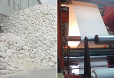Una empresa taiwanesa fabrica papel a partir del mármol