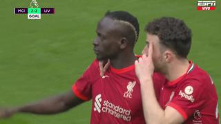 Sadio Mané anotó el 2-2 de Liverpool ante Manchester City en el inicio del segundo tiempo | VIDEO