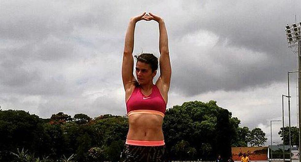 La campeona sudamericana 2015 de salto largo recomienda a las mujeres concentrarse en su alimentación y buen estado físico. (Foto: Instagram)