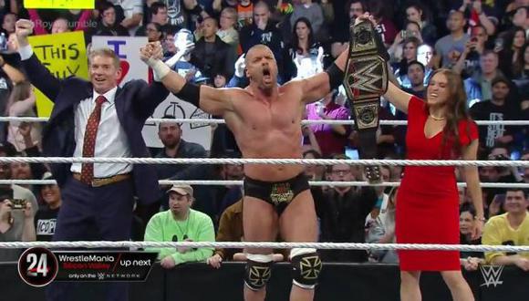 WWE Royal Rumble 2016: Triple H se coronó como el nuevo campeón
