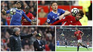 Man. United vs. Chelsea: las imágenes del duelo en Old Trafford